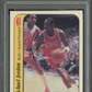 1986 Fleer Sticker Michael Jordan #8 PSA 9