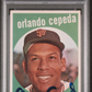 1959 Topps Orlando Cepeda #390 PSA 3 Auto 10