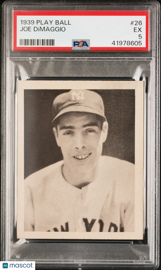 1939 Play Ball Joe Dimaggio #26 PSA 5