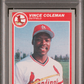 1985 Fleer Update Vince Coleman #U-28 PSA 10