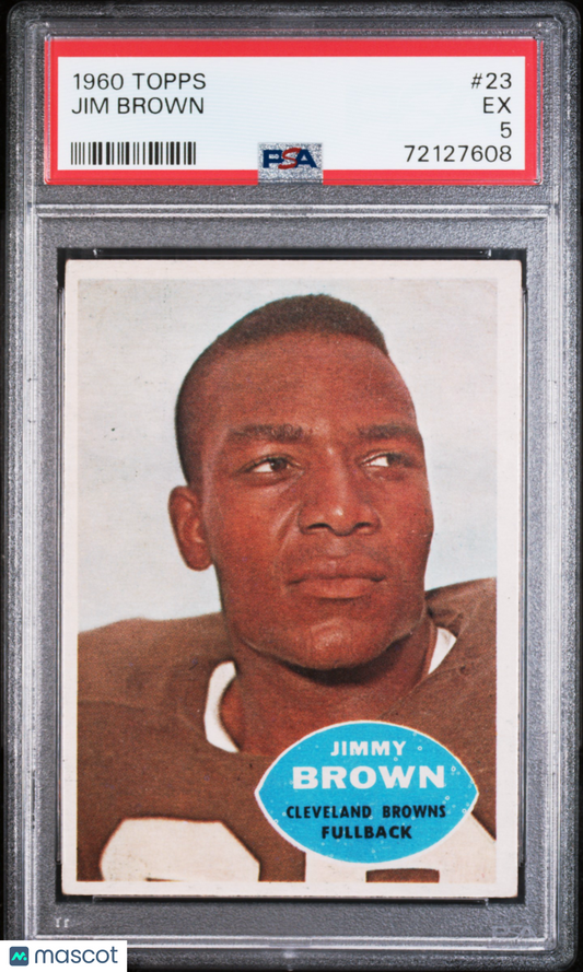 1960 Topps Jim Brown #23 PSA 5