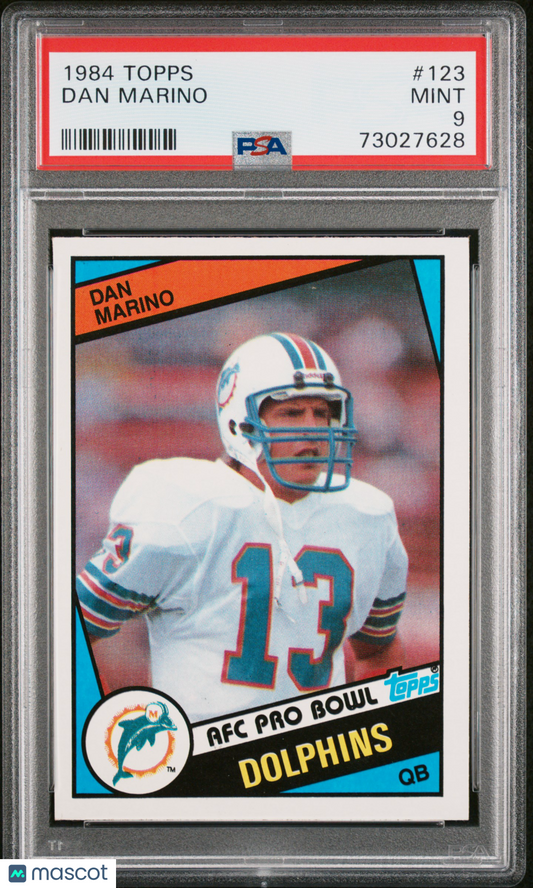 1984 Topps Dan Marino #123 PSA 9