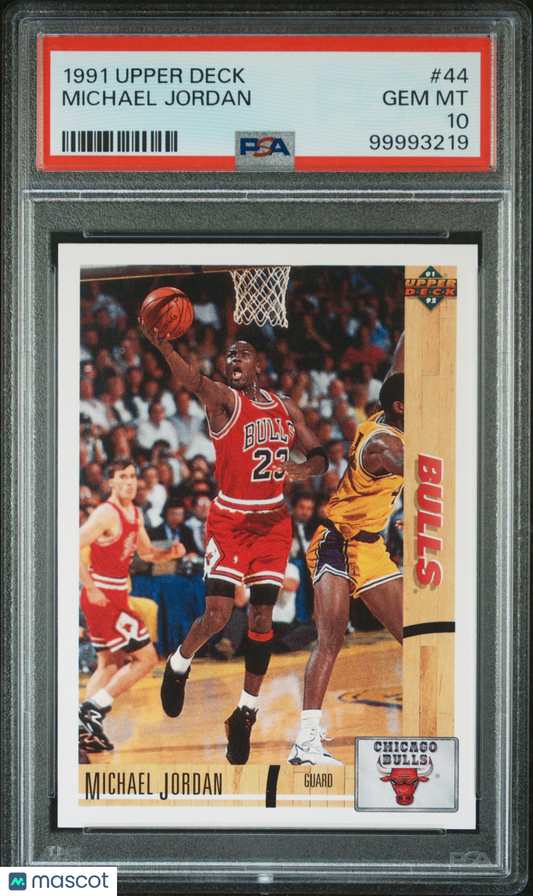 1991 Upper Deck Michael Jordan #44 PSA 10