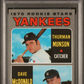 1970 Topps Yankees Rookies #189 T. Munson D. Mcdonald PSA 7