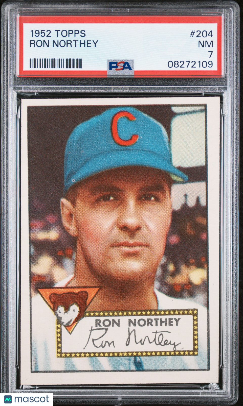 1952 Topps Ron Northey #204 PSA 7