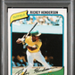 1980 Topps Rickey Henderson #482 PSA 7