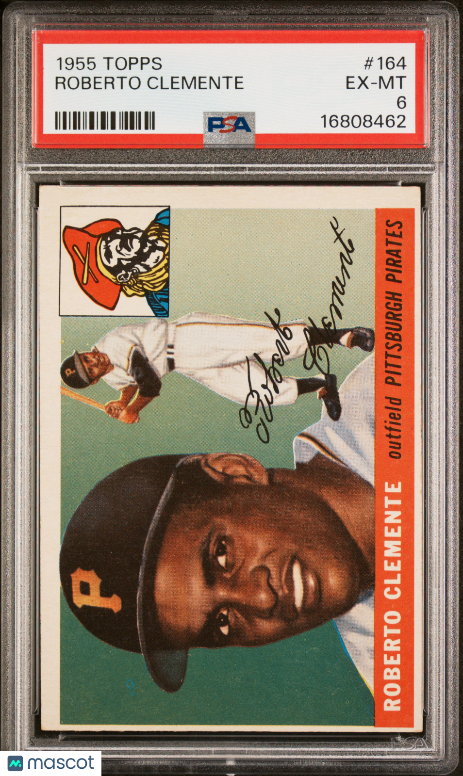 1955 Topps Roberto Clemente #164 PSA 6