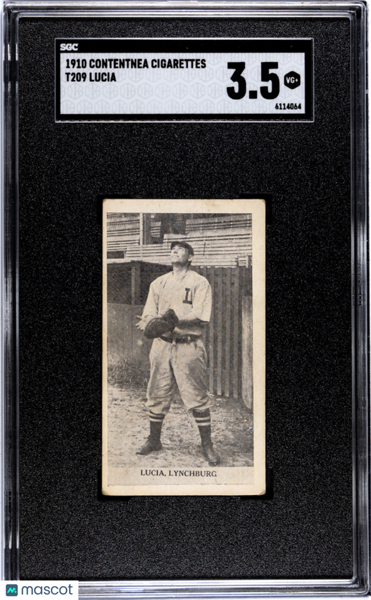 1910 Contentnea Cigarettes Greenville (T209) Lucia SGC 3.5