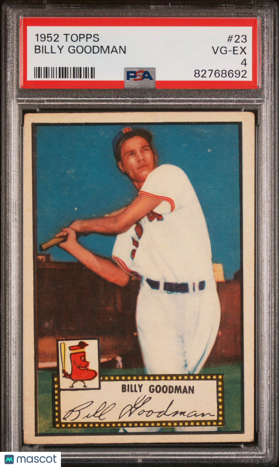 1952 Topps Billy Goodman #23 PSA 4