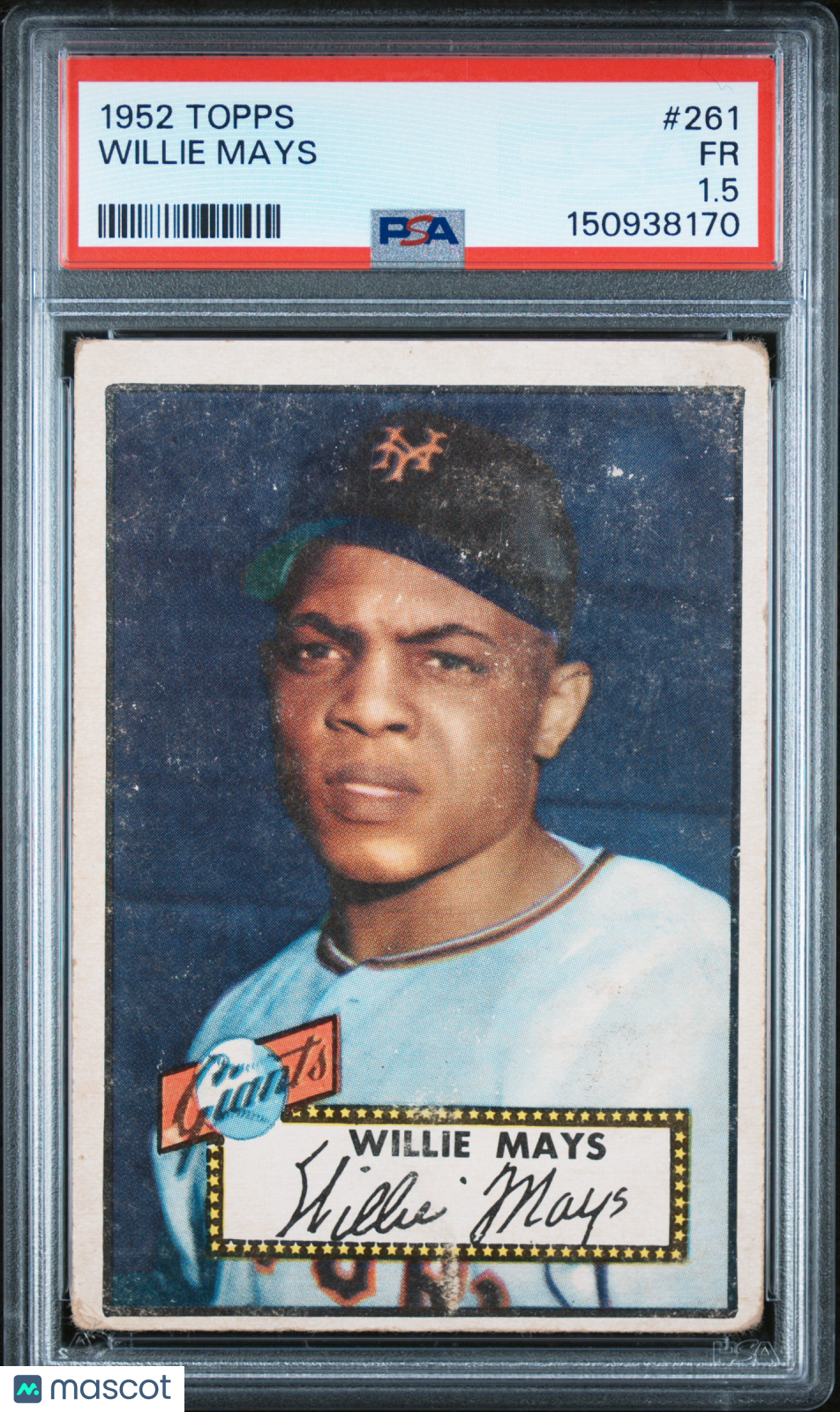 1952 Topps Willie Mays #261 PSA 1.5