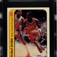 1986 Fleer Sticker Michael Jordan #8 SGC 9
