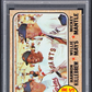 1968 Topps Super Stars #490 Killebrew Mays Mantle PSA 10