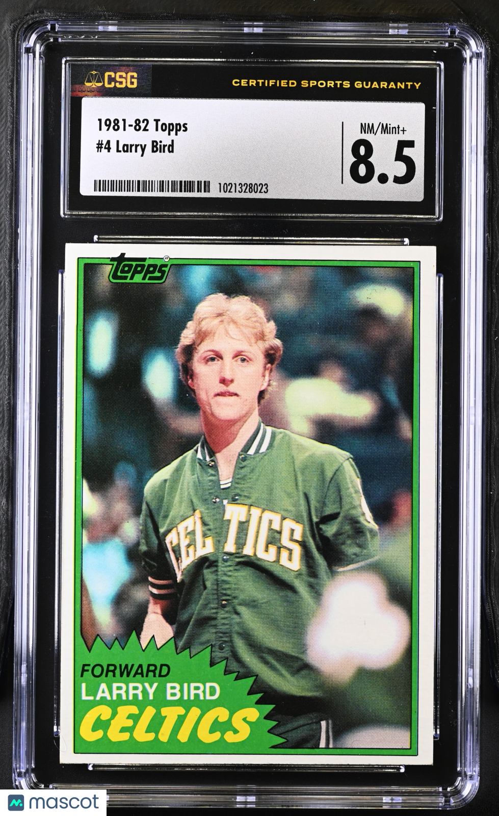1981-82 Topps Larry Bird #4 CGC 8.5