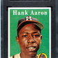 1958 Topps Hank Aaron #30 SGC 6