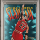 1996 Skybox Z-Force Slam Cam Michael Jordan #SC5 PSA 9