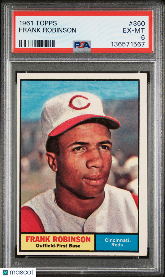 1961 Topps Frank Robinson #360 PSA 6