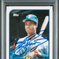 1989 Topps Traded Ken Griffey JR. #41T PSA 9 Auto 10