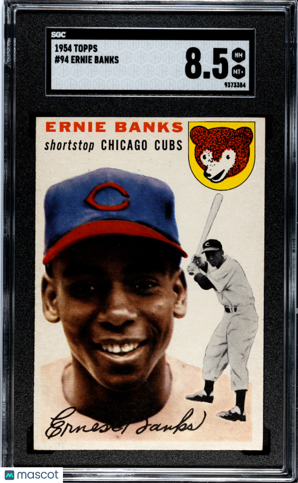 1954 Topps Ernie Banks #94 SGC 8.5