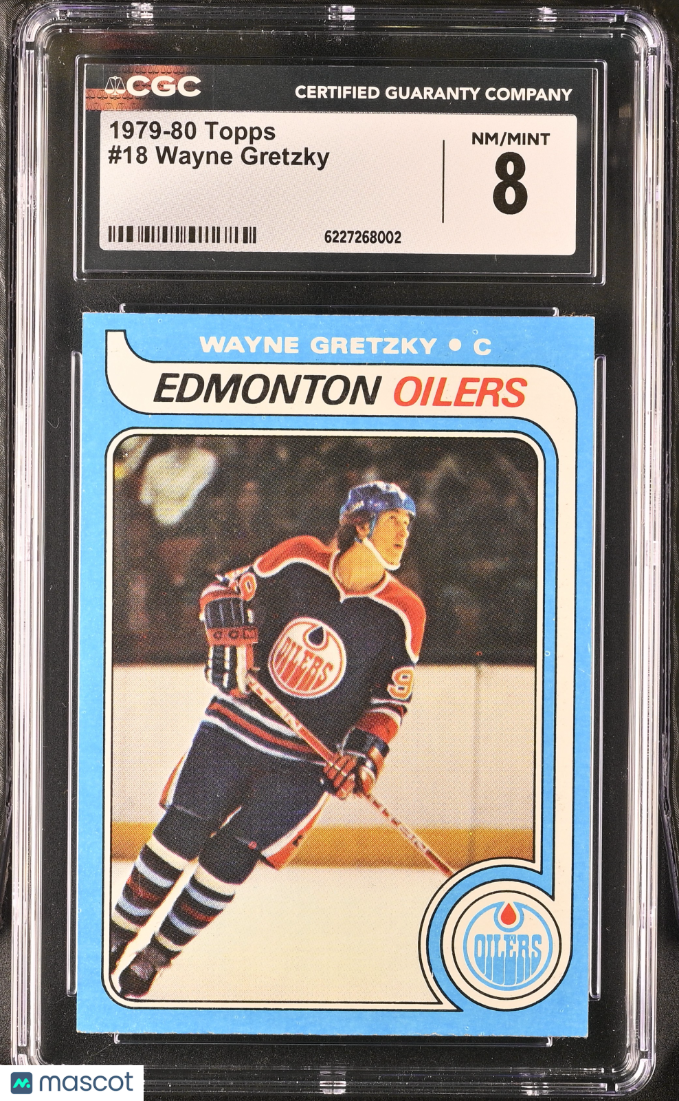 1979-80 Topps Wayne Gretzky #18 CGC 8
