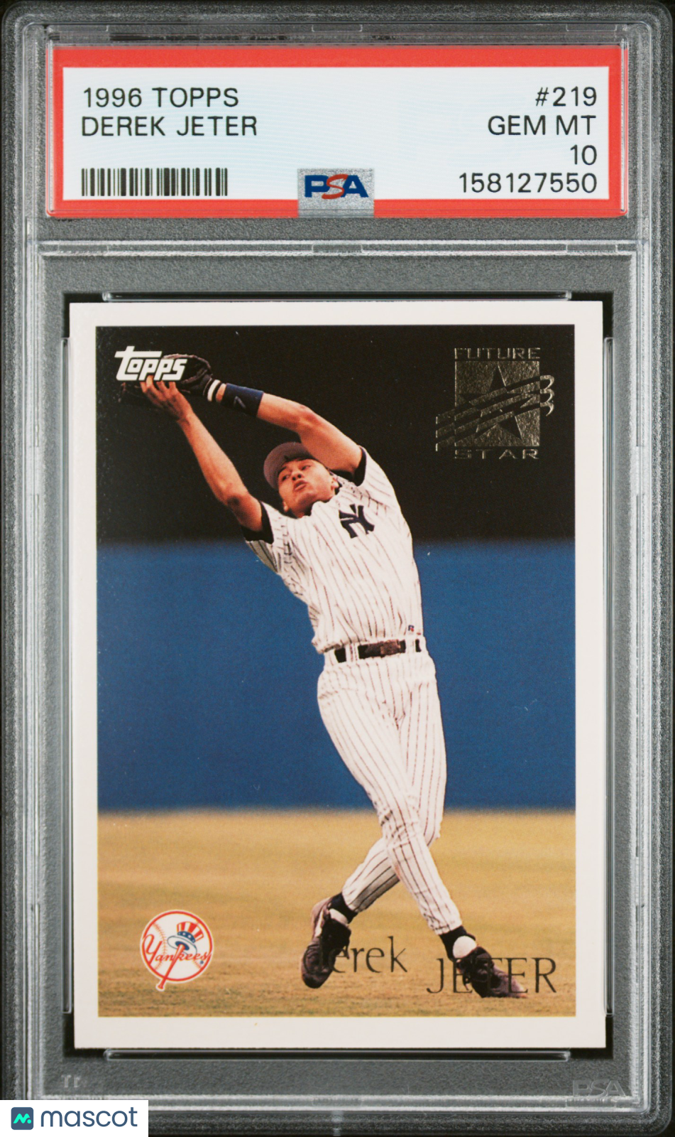 1996 Topps Derek Jeter #219 PSA 10