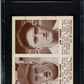 1941 Doubleplay Tabor Williams #57/58 SGC 5