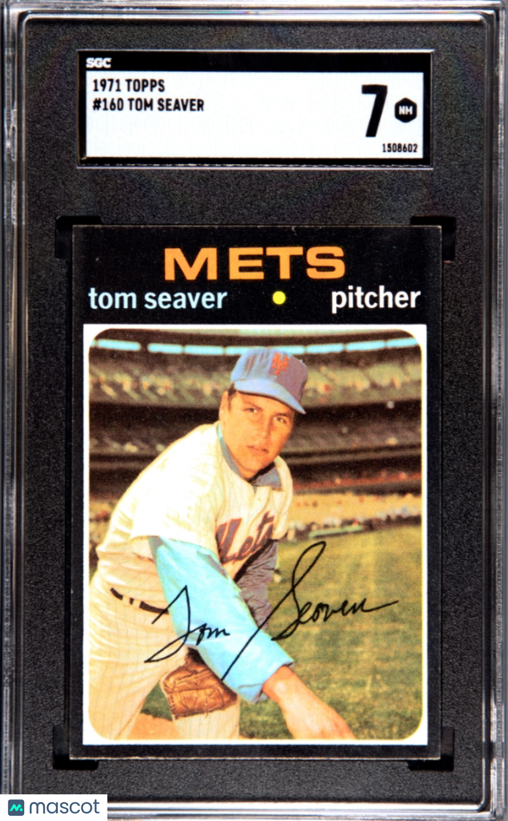 1971 Topps Tom Seaver #160 SGC 7