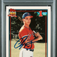 1991 Topps Tiffany Chipper Jones #333 PSA 10 Auto A