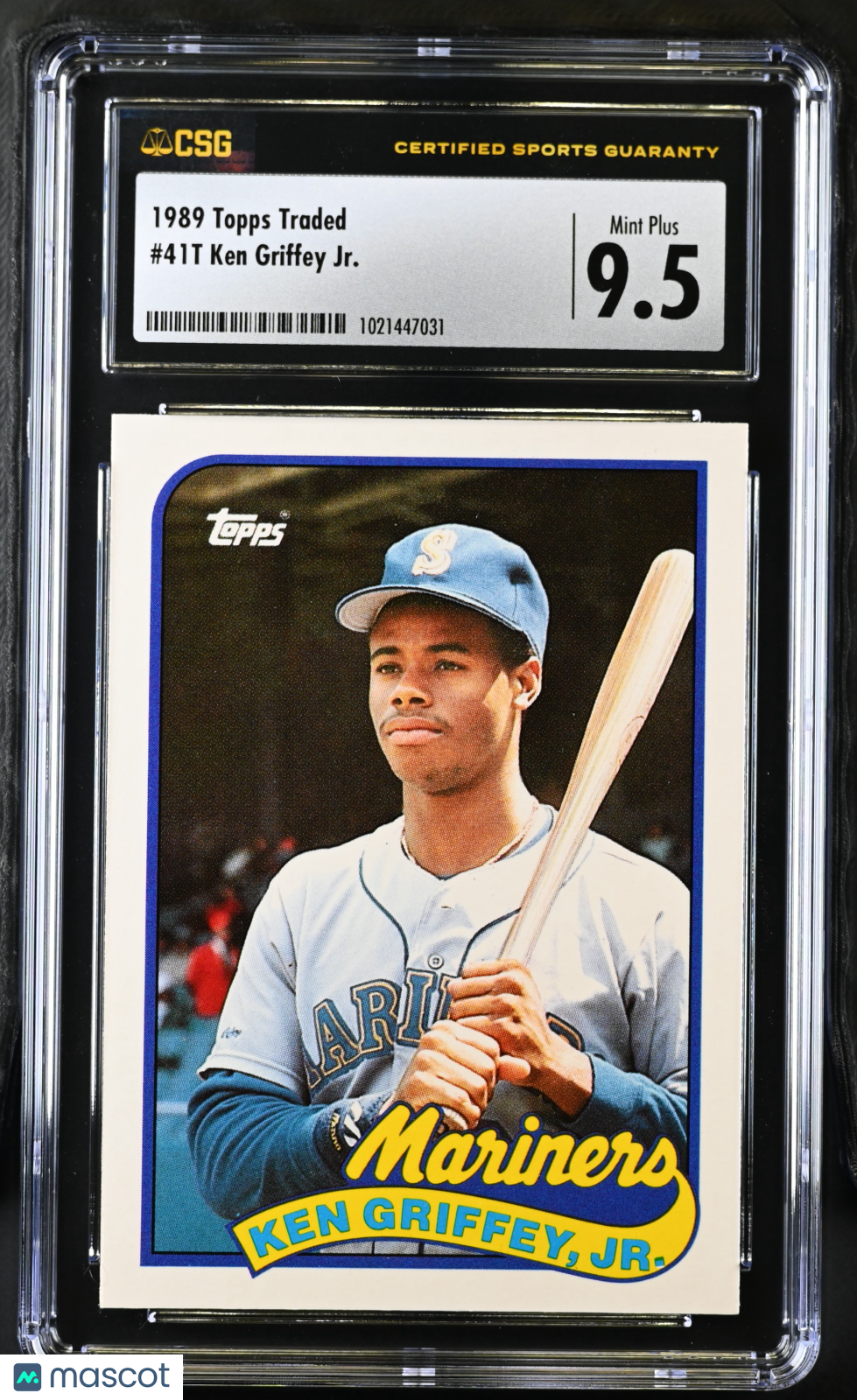 1989 Topps Traded Ken Griffey Jr. #41T CGC 9.5