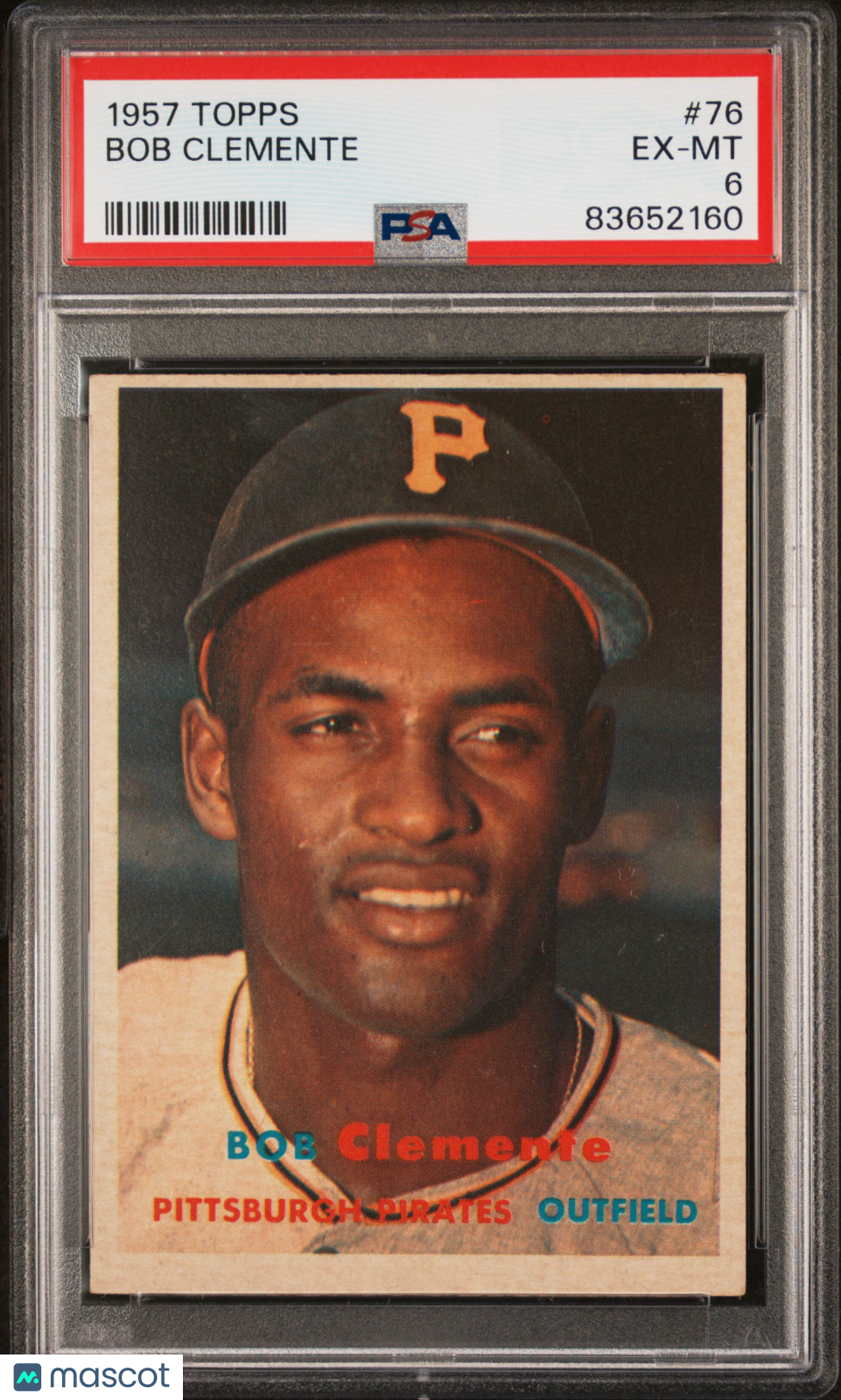 1957 Topps Bob Clemente #76 PSA 6
