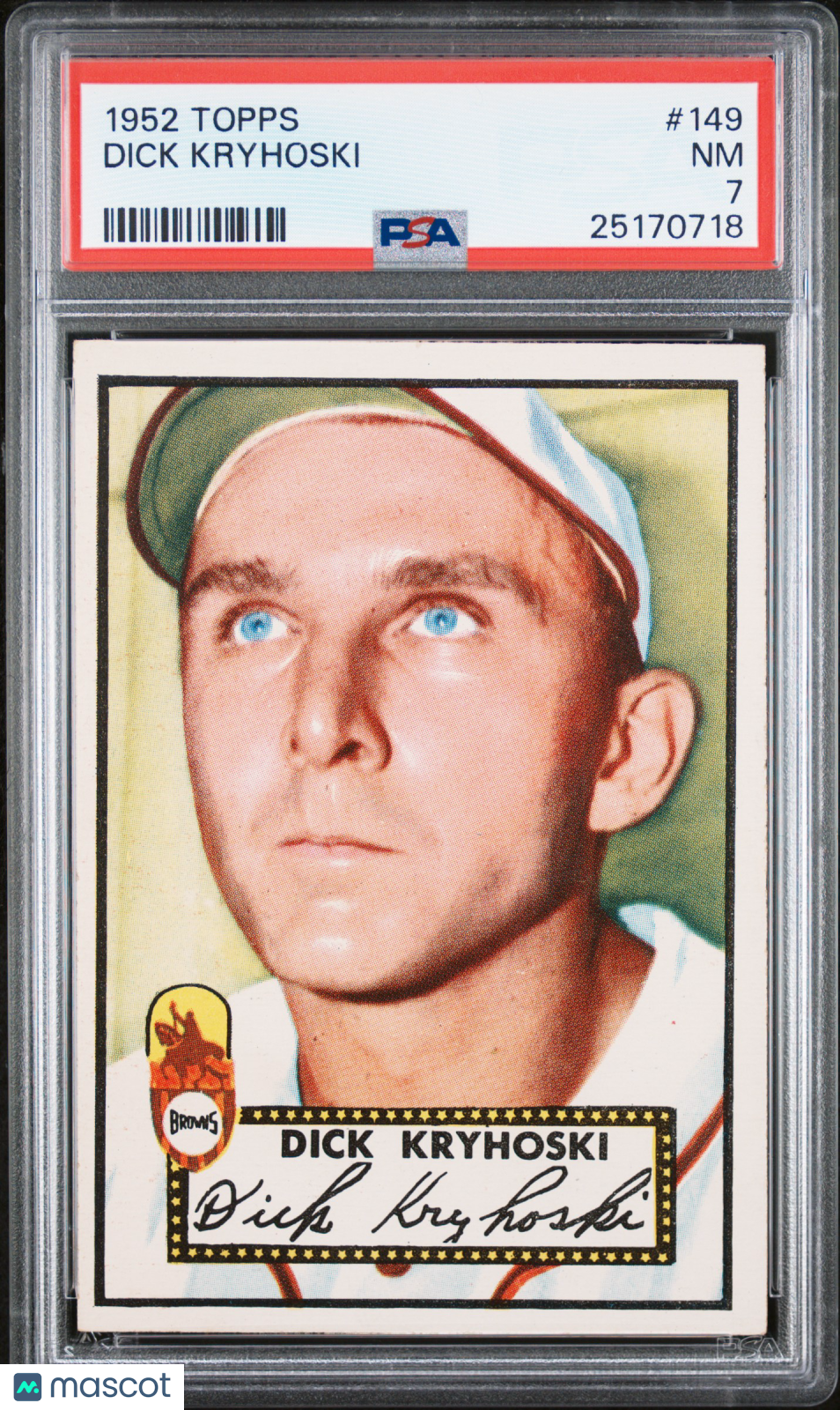 1952 Topps Dick Kryhoski #149 PSA 7