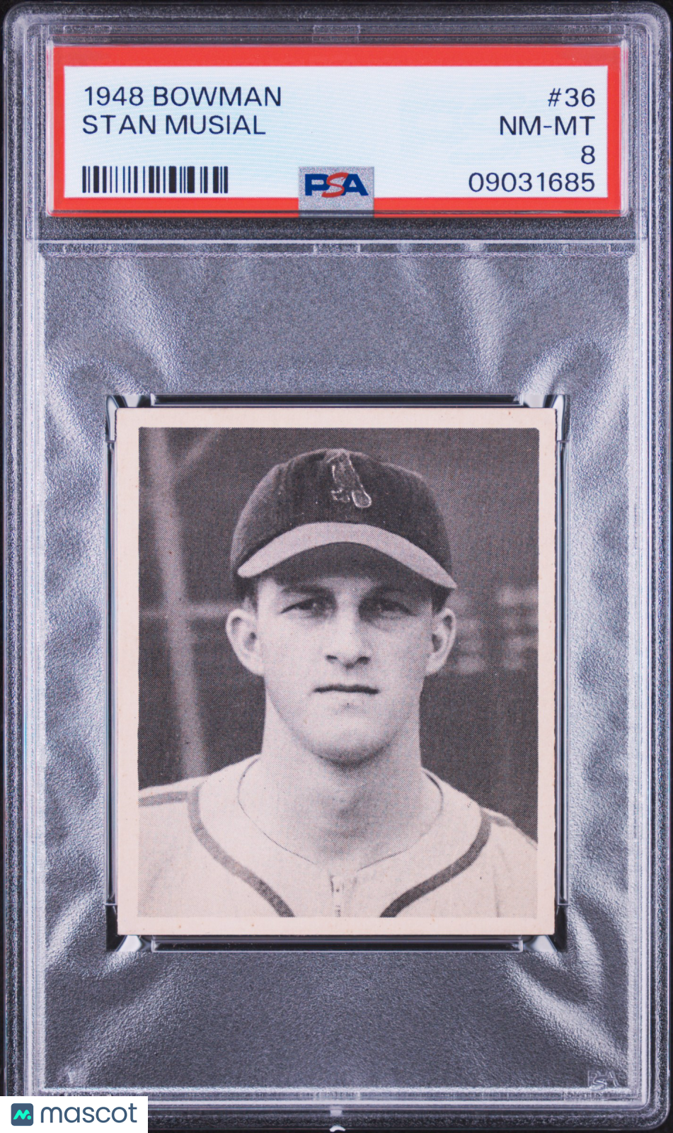 1948 Bowman Stan Musial #36 PSA 8