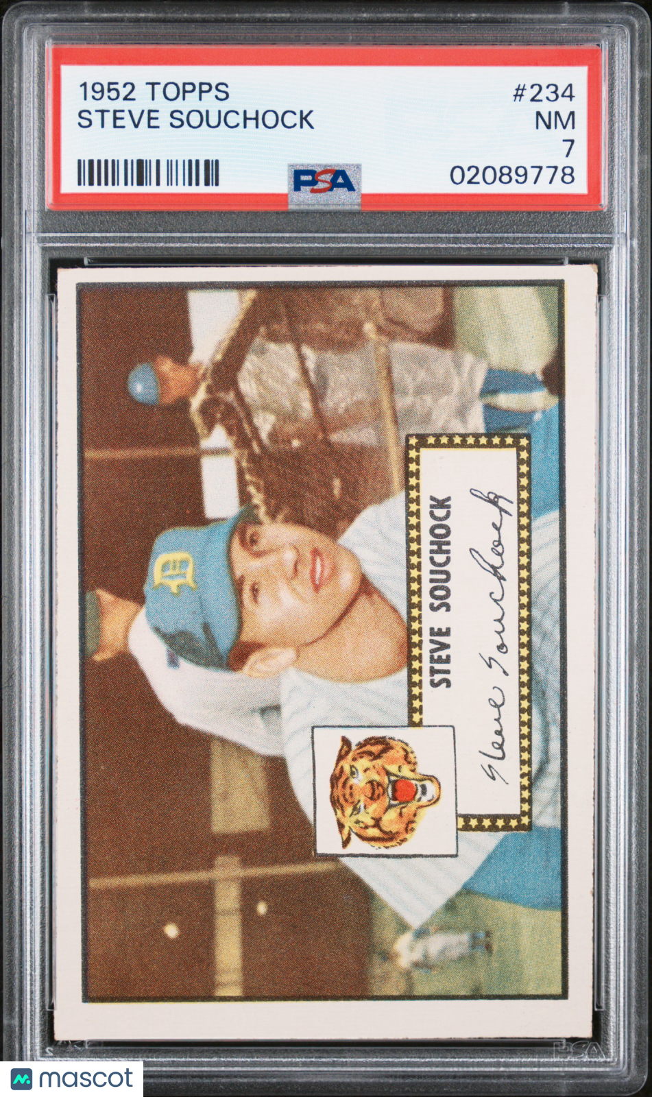 1952 Topps Steve Souchock #234 PSA 7