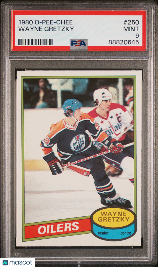 1980 O-Pee-Chee Wayne Gretzky #250 PSA 9