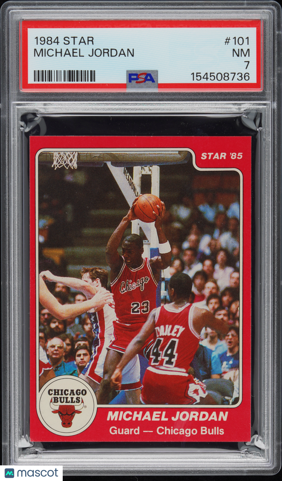 1984 Star Michael Jordan #101 PSA 7