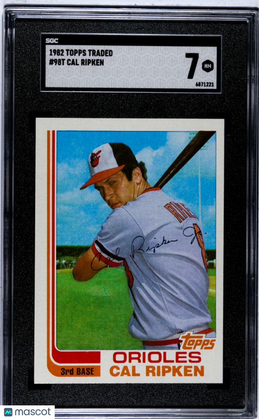 1982 Topps Traded Cal Ripken #98T SGC 7