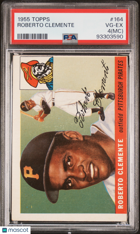 1955 Topps Roberto Clemente #164 PSA 4 MC