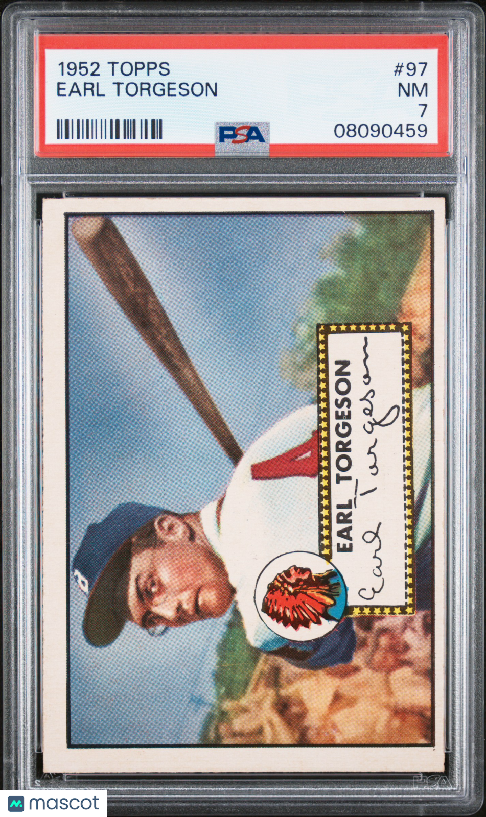 1952 Topps Earl Torgeson #97 PSA 7