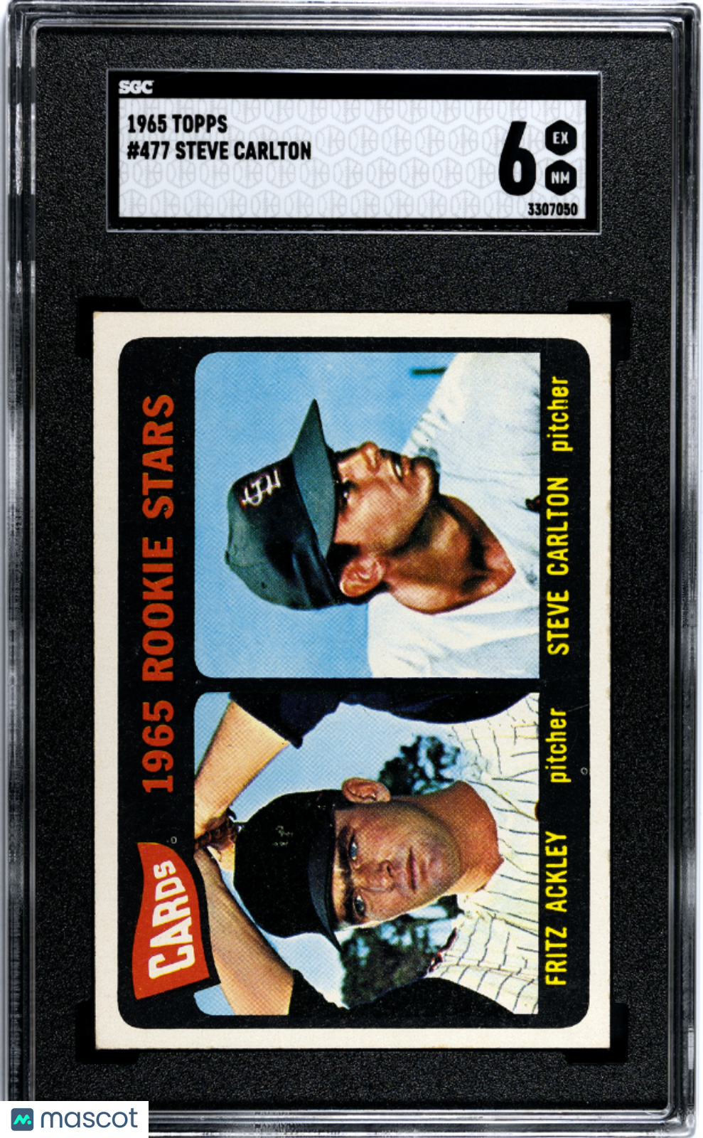 1965 Topps Steve Carlton #477 SGC 6