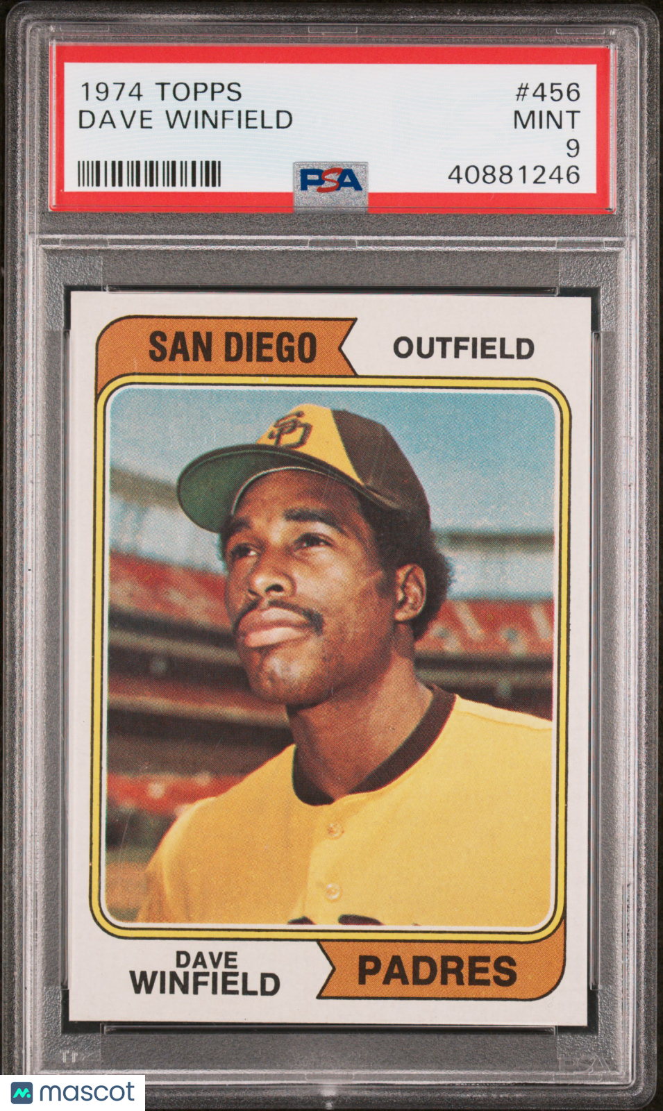 1974 Topps Dave Winfield #456 PSA 9