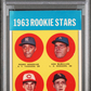 1963 Topps 1963 Rookie Stars #537 PSA 7