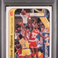 1986 Fleer Sticker Akeem Olajuwon #9 PSA 9