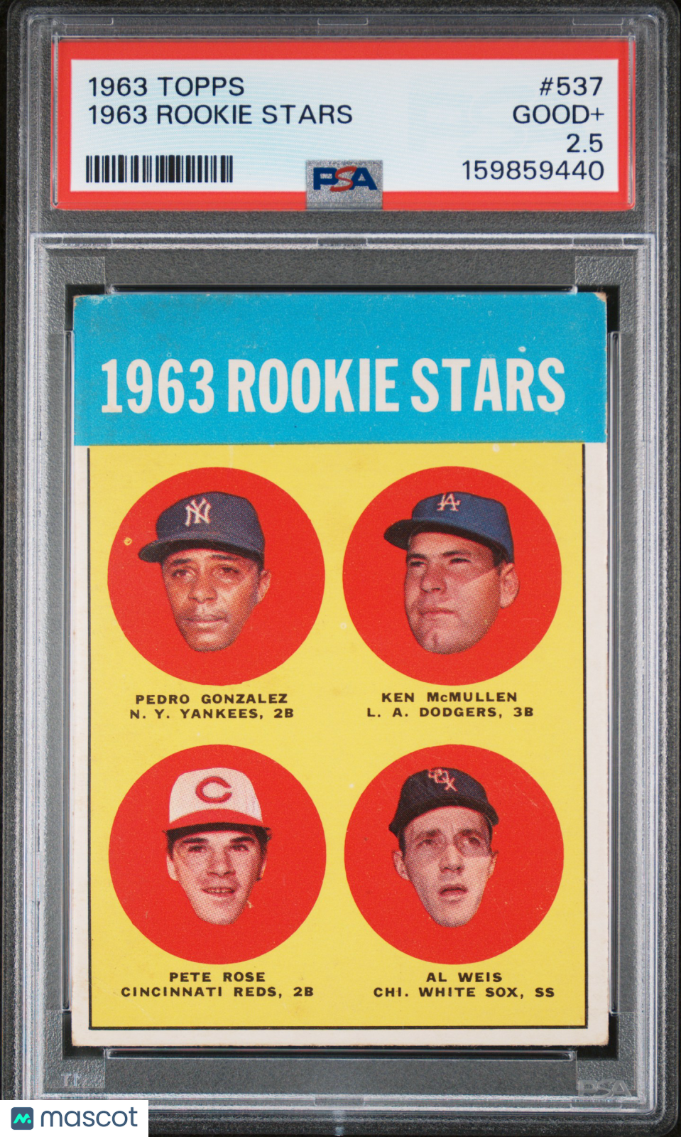 1963 Topps 1963 Rookie Stars #537 PSA 2.5