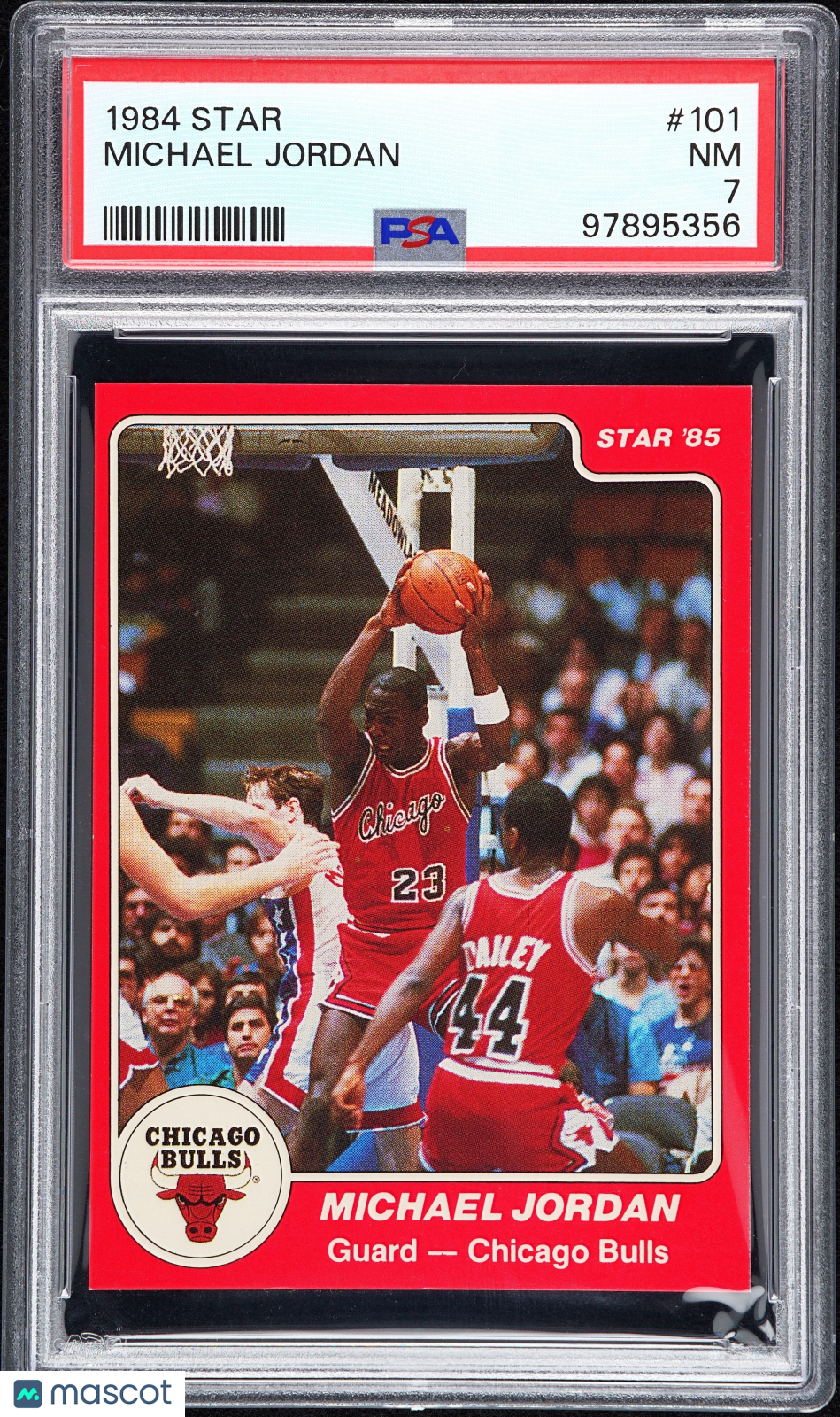 1984 Star Michael Jordan #101 PSA 7