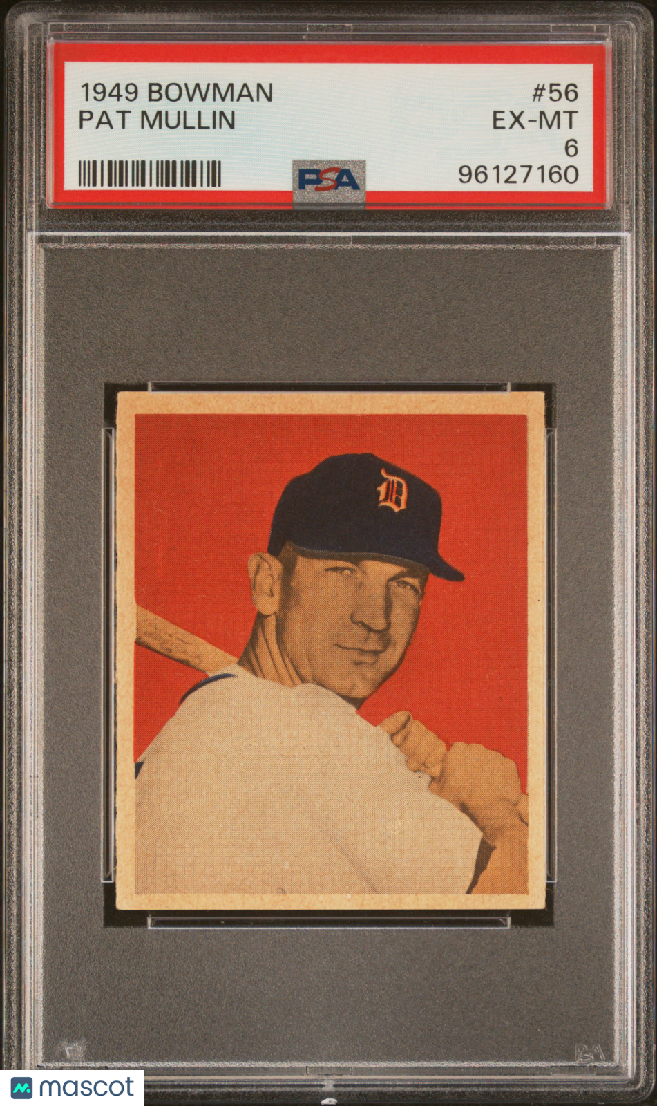 1949 Bowman Pat Mullin #56 PSA 6