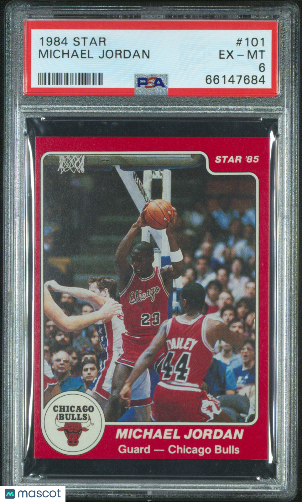 1984 Star Michael Jordan #101 PSA 6