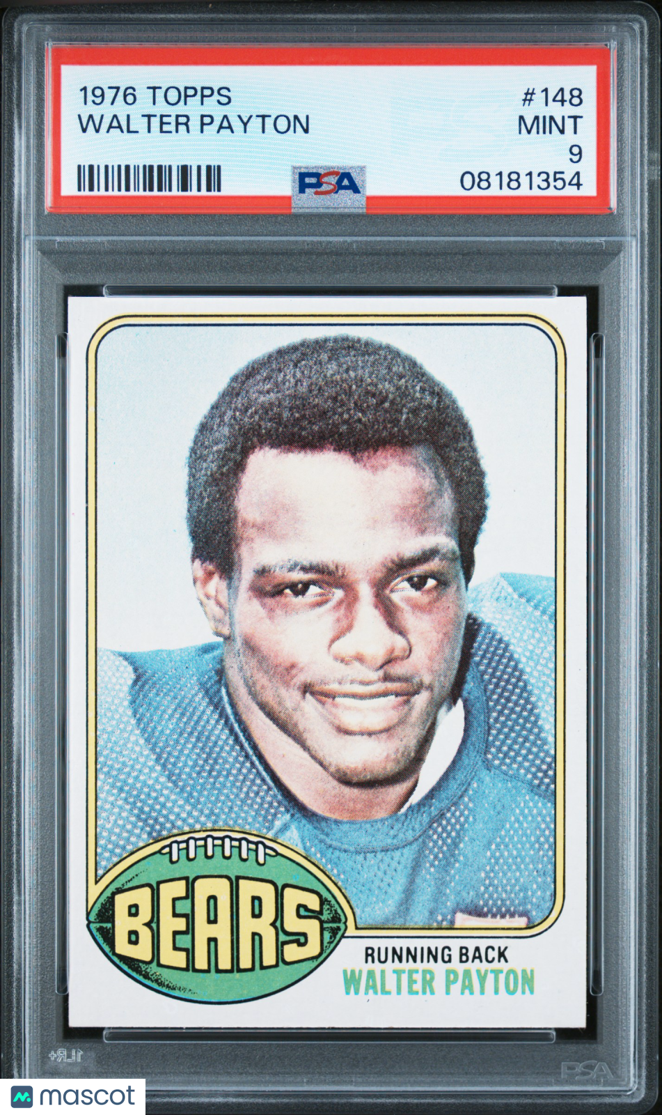 1976 Topps Walter Payton #148 PSA 9