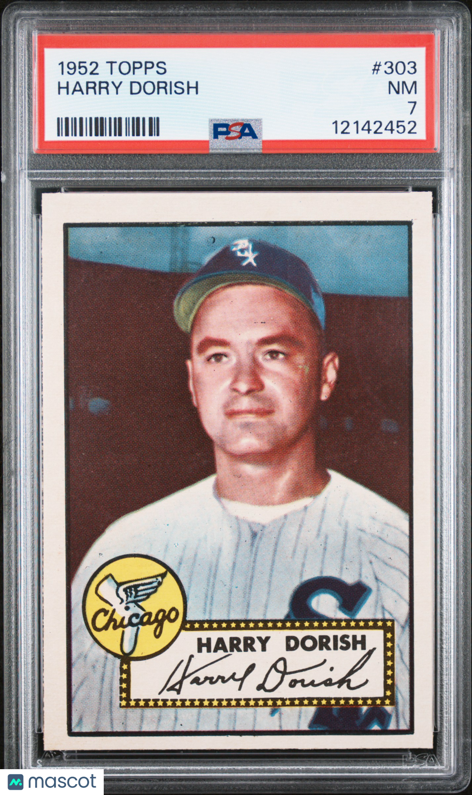 1952 Topps Harry Dorish #303 PSA 7