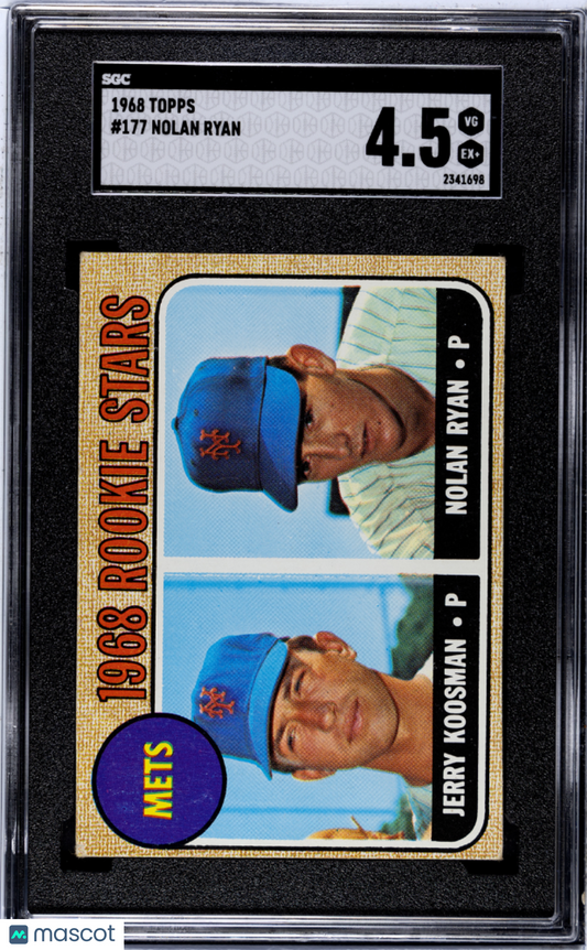 1968 Topps Nolan Ryan #177 SGC 4.5