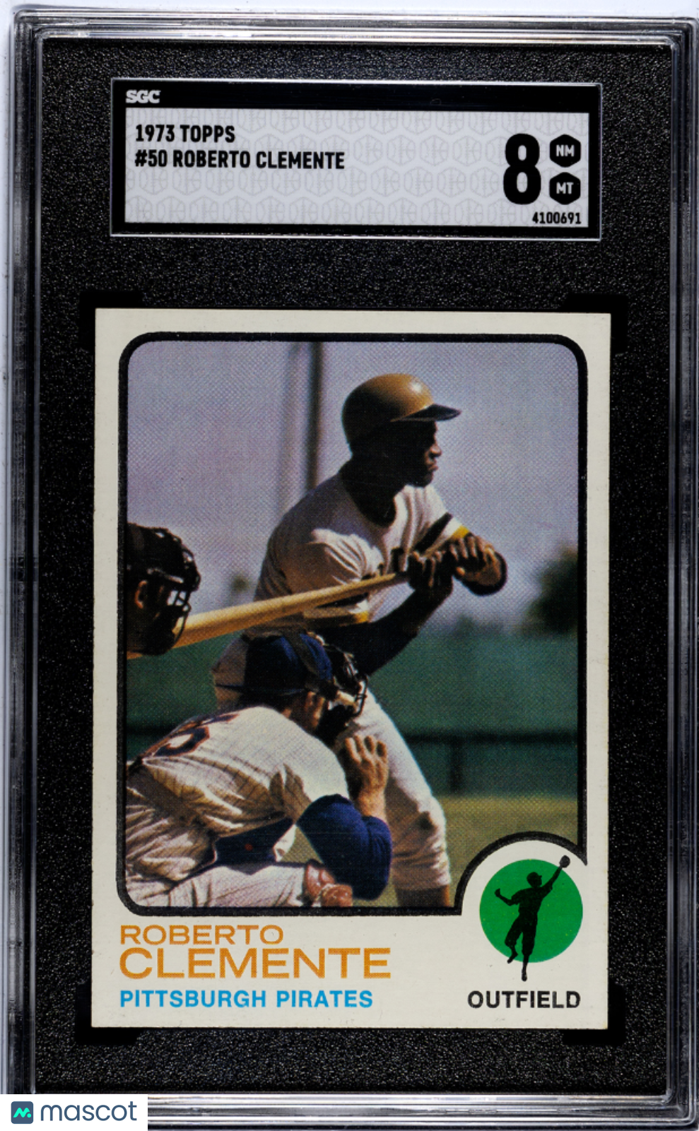 1973 Topps Roberto Clemente #50 SGC 8