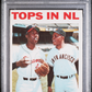 1964 Topps Tops In N. L. #423 H. Aaron W. Mays PSA 5